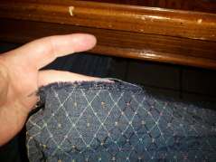 Fraying after the wash